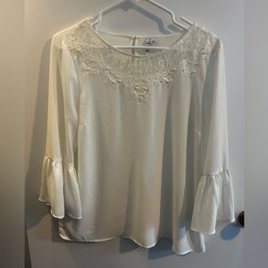 Elle white blouse